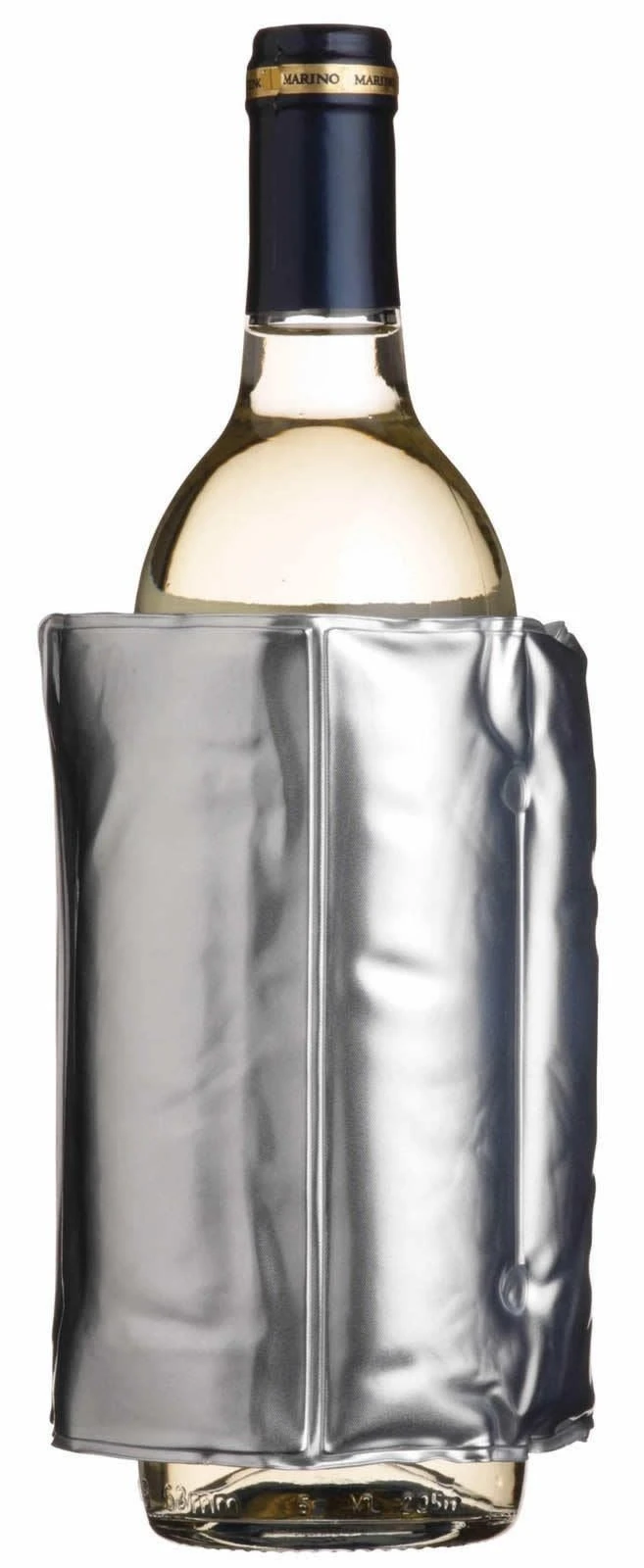 Barcraft Wrap Around Silver Wine Cooler 3 Barcraft Wrap Around Silver Wine Cooler