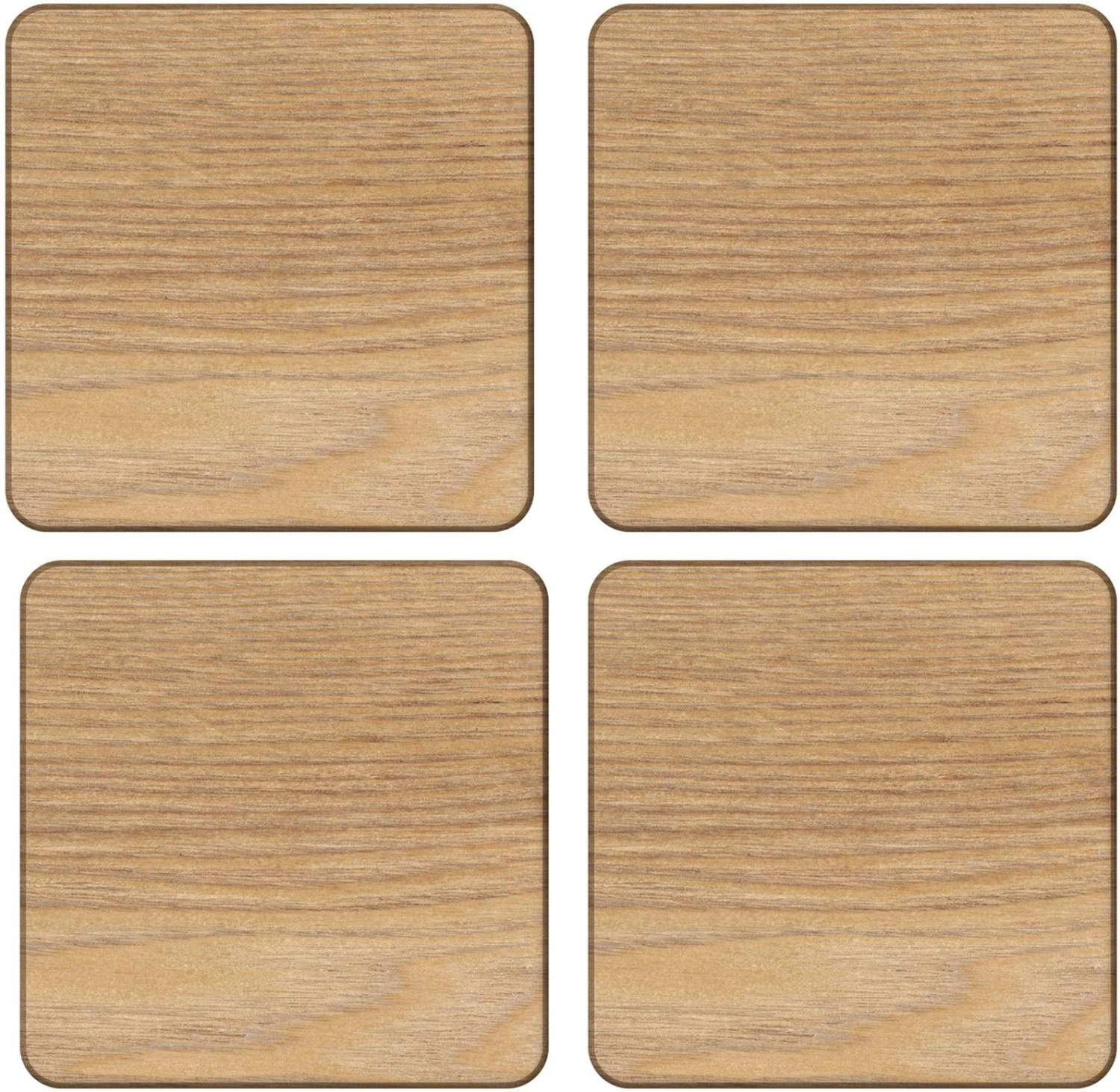 Creative Tops Oak Veneer Coasters Set Of 4 3 Creative Tops Oak Veneer Coasters Set Of 4
