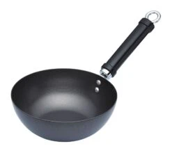 KitchenCraft Oriental Carbon Steel Non-Stick Wok 8