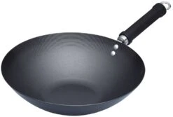 KitchenCraft Oriental Carbon Steel Non-Stick Wok 8 -Kitchenware Discount Store 20931 20593