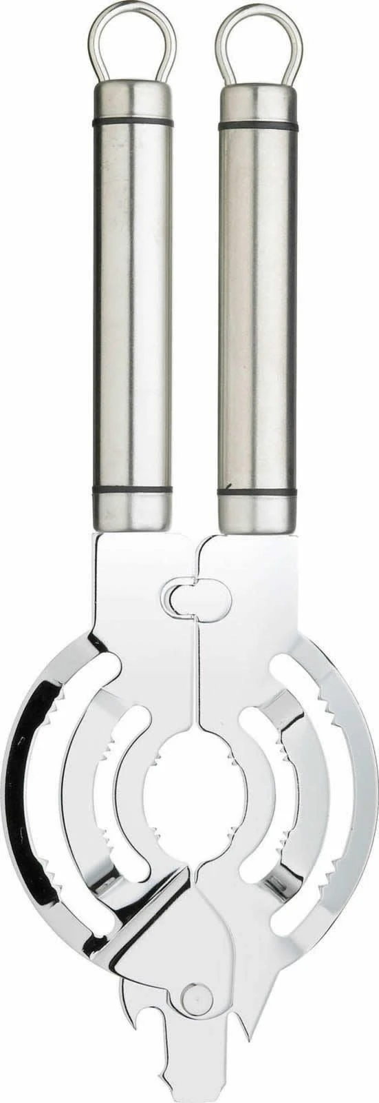 KitchenCraft Professional Stainless Steel Short Oval Handled Jar/Bottle Opener 3 KitchenCraft Professional Stainless Steel Short Oval Handled Jar/Bottle Opener
