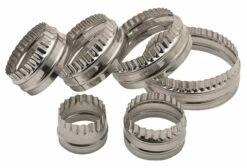 KitchenCraft Stainless Steel Double Edged Round Pastry Cutters Set Of 6