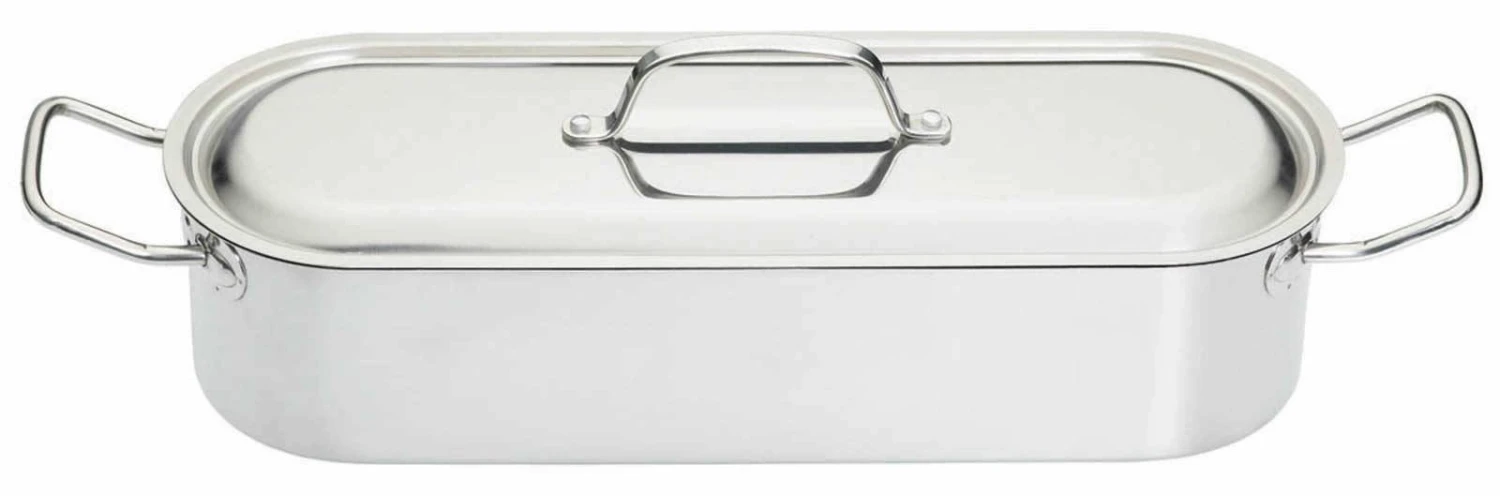 KitchenCraft Stainless Steel Fish Poacher 45cm 3 KitchenCraft Stainless Steel Fish Poacher 45cm