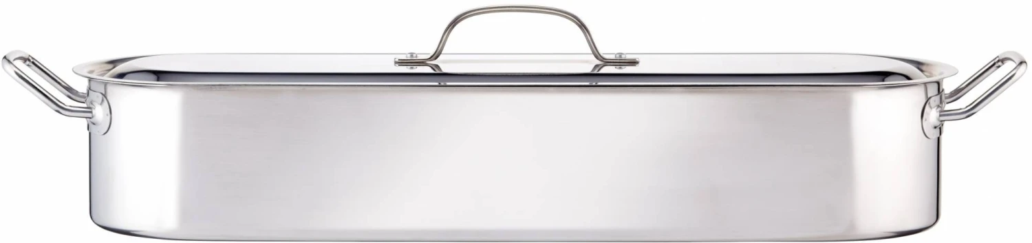 KitchenCraft Stainless Steel Fish Poacher 45cm 4 KitchenCraft Stainless Steel Fish Poacher 45cm - Image 2