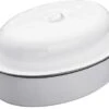 Living Nostalgia Enamel Oval Roaster With Lid 33cm 2 Living Nostalgia Enamel Oval Roaster With Lid 33cm -Kitchenware Discount Store 21148 20469