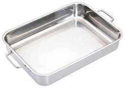 Masterclass Stainless Steel Heavy Duty Roasting Pan 27x20cm -Kitchenware Discount Store 21243 20406