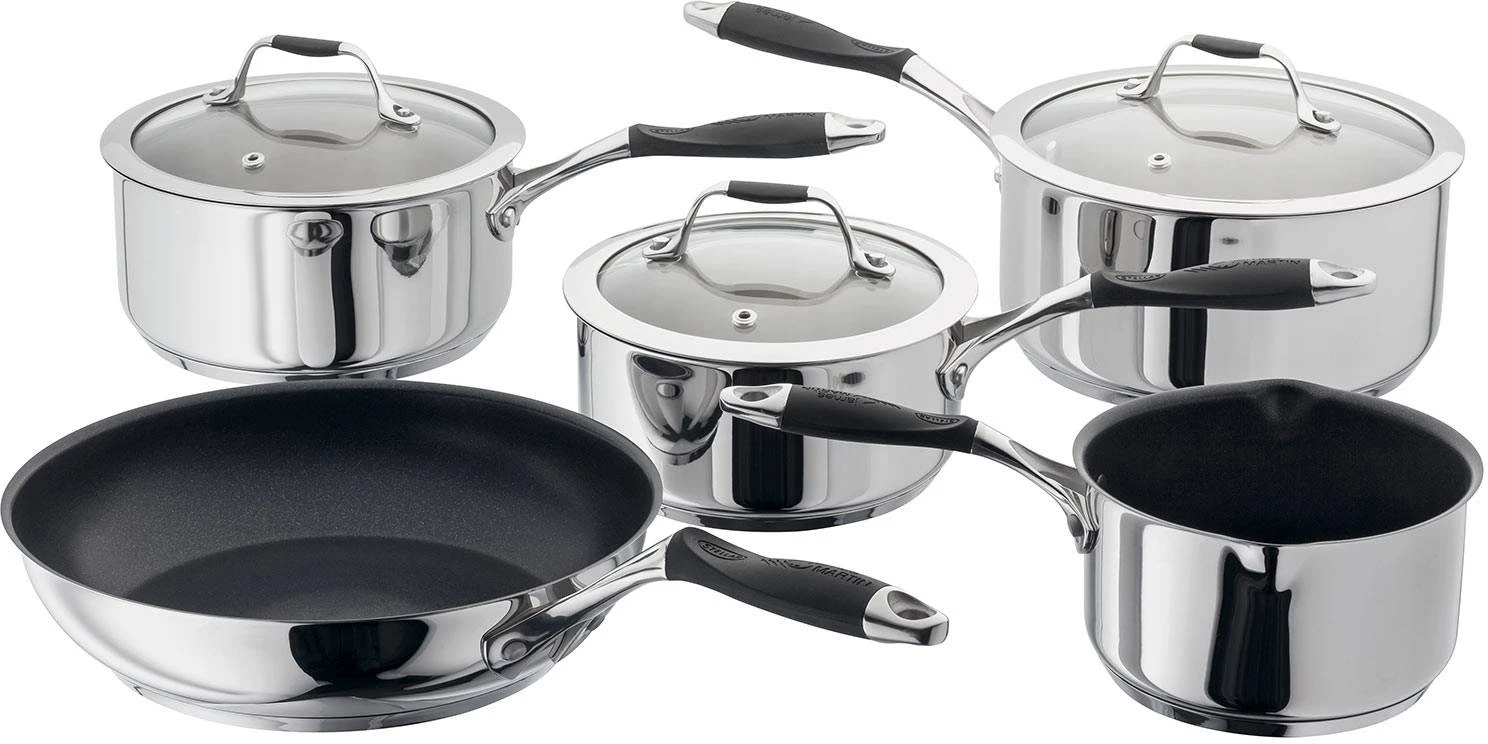 Stellar James Martin 5 Piece Pan Set 3 Stellar James Martin 5 Piece Pan Set