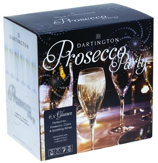 Dartington Prosecco Party 6 Piece Set 3 Dartington Prosecco Party 6 Piece Set
