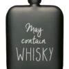 Barcraft Whisky Slogan Hip Flask Grey 2 Barcraft Whisky Slogan Hip Flask Grey -Kitchenware Discount Store 25315 19714
