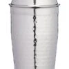 Barcraft Hammered Stainless Steel Cocktail Shaker 700ml