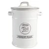 Pride Of Place Tea Jar White -Kitchenware Discount Store 26947 19368