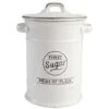 Pride Of Place Sugar Jar White 1 Pride Of Place Sugar Jar White -Kitchenware Discount Store 26949 19366