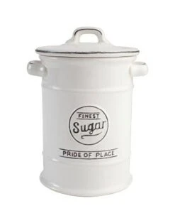 Pride Of Place Sugar Jar White