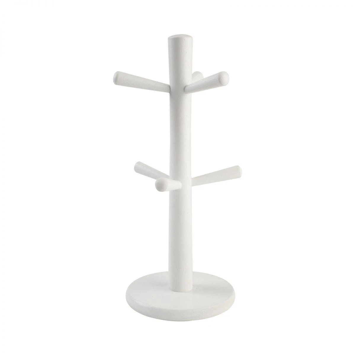 Pride Of Place 6 Peg Mug Tree White 3 Pride Of Place 6 Peg Mug Tree White
