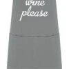 More Wine Please Apron Grey 1 More Wine Please Apron Grey -Kitchenware Discount Store 26986 19334