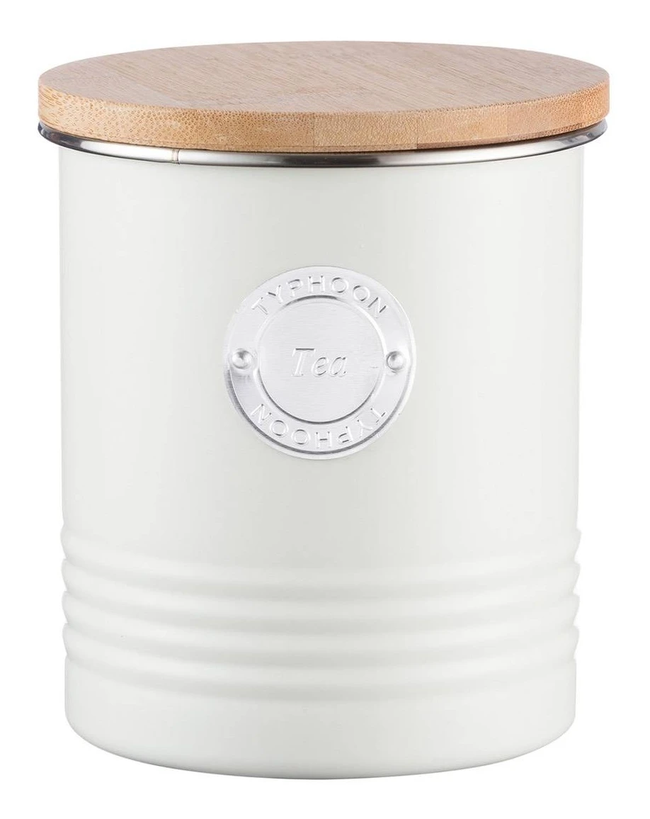 Typhoon Living Tea Cannister Cream 3 Typhoon Living Tea Cannister Cream
