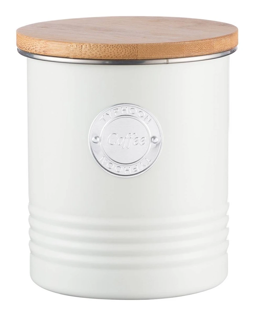 Typhoon Living Coffee Cannister Cream 3 Typhoon Living Coffee Cannister Cream