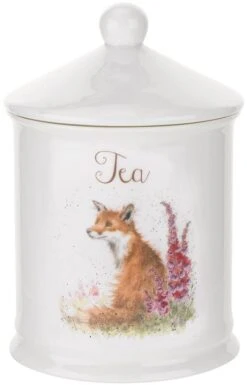 Wrendale Tea Canister Fox