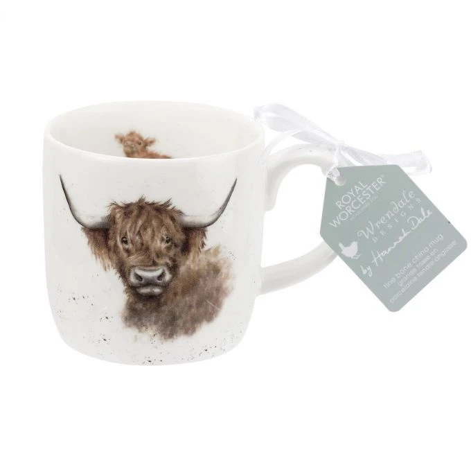 Wrendale Highland Cow Mug 310ml 3 Wrendale Highland Cow Mug 310ml