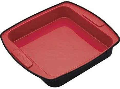 Masterclass Silicone Square Bake Pan 23cm 3 Masterclass Silicone Square Bake Pan 23cm