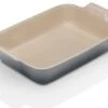 Le Creuset Heritage Deep Rectangular Dish Flint 1 Le Creuset Heritage Deep Rectangular Dish Flint -Kitchenware Discount Store 31404 17238
