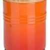 Le Creuset Medium Storage Jar With Wood Lid Volcanic 1 Le Creuset Medium Storage Jar With Wood Lid Volcanic -Kitchenware Discount Store 31427 17229