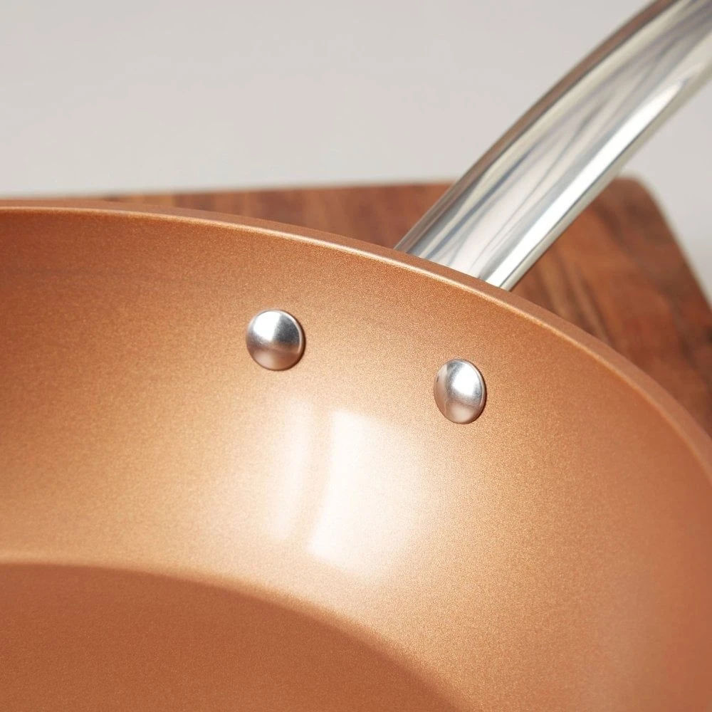 Tower Copper Frying Pan 28cm 5 Tower Copper Frying Pan 28cm - Image 3