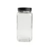 T&G Large Square Glass Jar 1660ml 1 T&G Large Square Glass Jar 1660ml -Kitchenware Discount Store 33356 16613