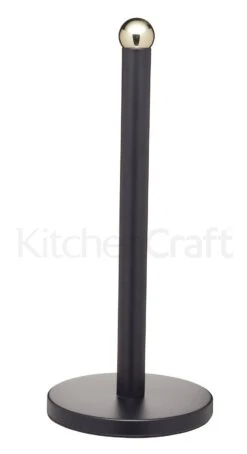Masterclass Kitchen Towel Holder Black & Brass
