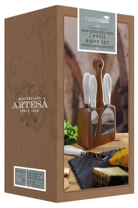 Artesa Artes Five Piece Cheese Knife Set 4 Artesa Artes Five Piece Cheese Knife Set - Image 2
