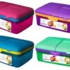 Sistema 1.5L Slimline Quaddie Coloured Lunch Box -Kitchenware Discount Store 3539 15136