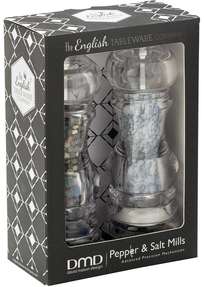 The English Tableware Company President Salt & Pepper Mill Set 4 The English Tableware Company President Salt & Pepper Mill Set - Image 2