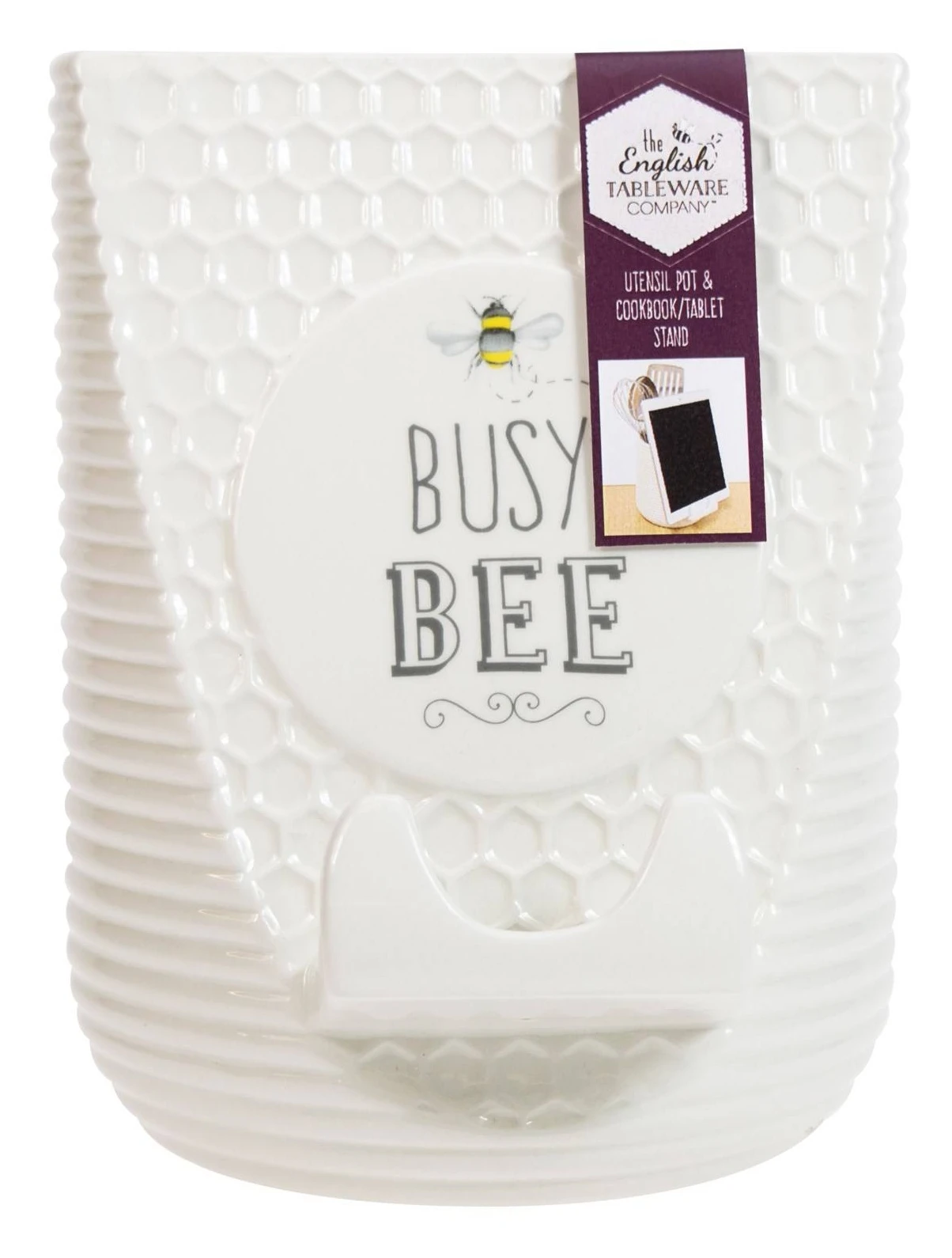 The English Tableware Company Bee Happy Utensil Pot With Stand 4 The English Tableware Company Bee Happy Utensil Pot With Stand - Image 2