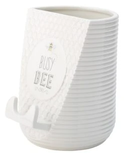 The English Tableware Company Bee Happy Utensil Pot With Stand 8 The English Tableware Company Bee Happy Utensil Pot With Stand -Kitchenware Discount Store 35579 14918