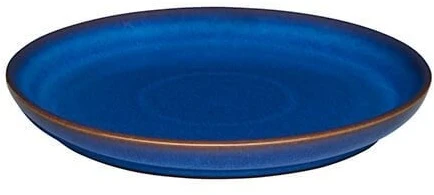 Denby Imperial Blue Medium Coupe Plate 3 Denby Imperial Blue Medium Coupe Plate