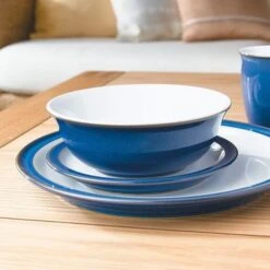 Denby Imperial Blue 12 Piece Tableware Set -Kitchenware Discount Store 35667 14832