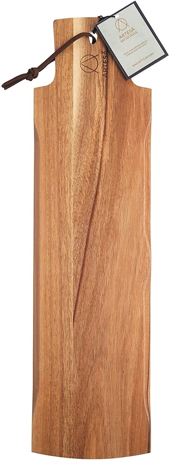 Artesa Acacia Wood Serving Plank 48x13cm 3 Artesa Acacia Wood Serving Plank 48x13cm