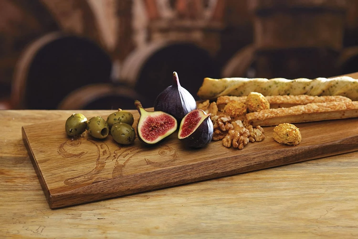 Artesa Acacia Wood Serving Plank 48x13cm 5 Artesa Acacia Wood Serving Plank 48x13cm - Image 3