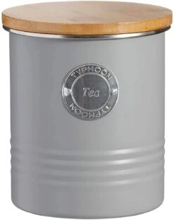 Typhoon Living Tea Canister - Grey