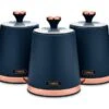 Tower Cavaletto Set Of 3 Canisters Blue 2 Tower Cavaletto Set Of 3 Canisters Blue -Kitchenware Discount Store 42681 7966
