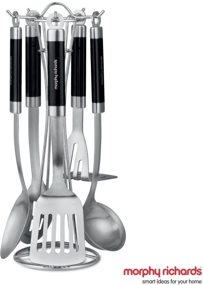 Morphy Richards Accents 5 Piece Tool Set Black 3 Morphy Richards Accents 5 Piece Tool Set Black