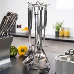 Morphy Richards Accents 5 Piece Tool Set Stainless Steel -Kitchenware Discount Store 42716 7904