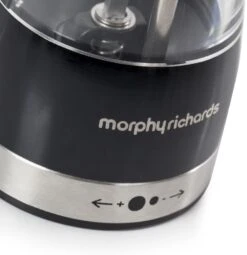 Morphy Richards Accents Electronic Salt & Pepper Mill Black 8 Morphy Richards Accents Electronic Salt & Pepper Mill Black -Kitchenware Discount Store 42721 7891