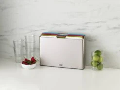 Joseph Joseph Folio 4 Piece Chopping Board Set Large - Silver -Kitchenware Discount Store 45326 5009