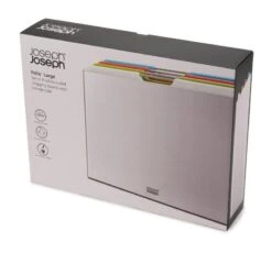Joseph Joseph Folio 4 Piece Chopping Board Set Large - Silver -Kitchenware Discount Store 45326 5010