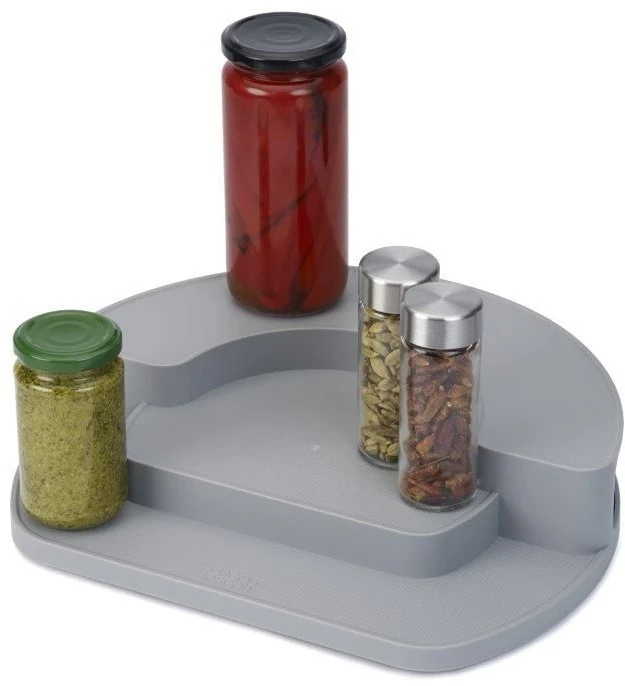 Joseph Joseph CupboardStore Rotating Organiser - Grey 3 Joseph Joseph CupboardStore Rotating Organiser - Grey