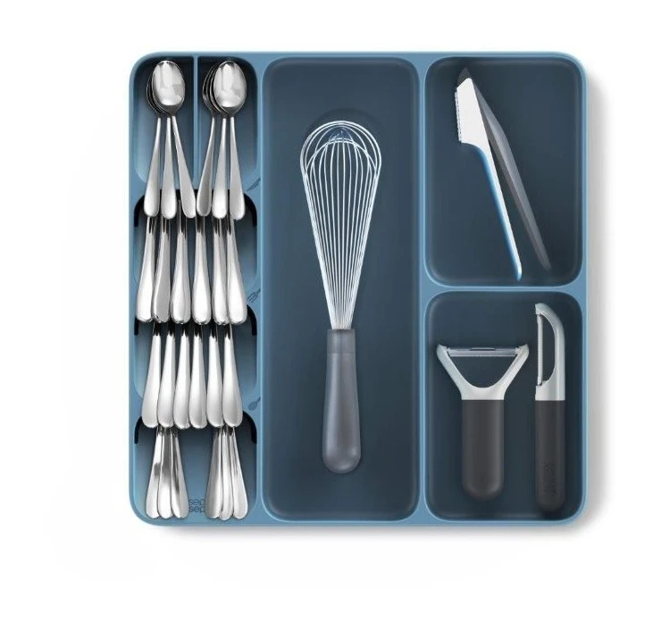 Joseph Joseph DrawerStore Cutlery Organiser Editions - Sky 3 Joseph Joseph DrawerStore Cutlery Organiser Editions - Sky