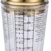 Taylors Eye Witness Glass Cocktail Shaker 400ml - Gold -Kitchenware Discount Store 45507 4362
