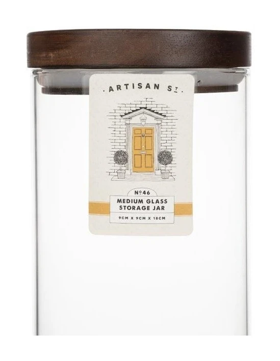 Atisan Street Medium Storage Jar 1L 3 Atisan Street Medium Storage Jar 1L