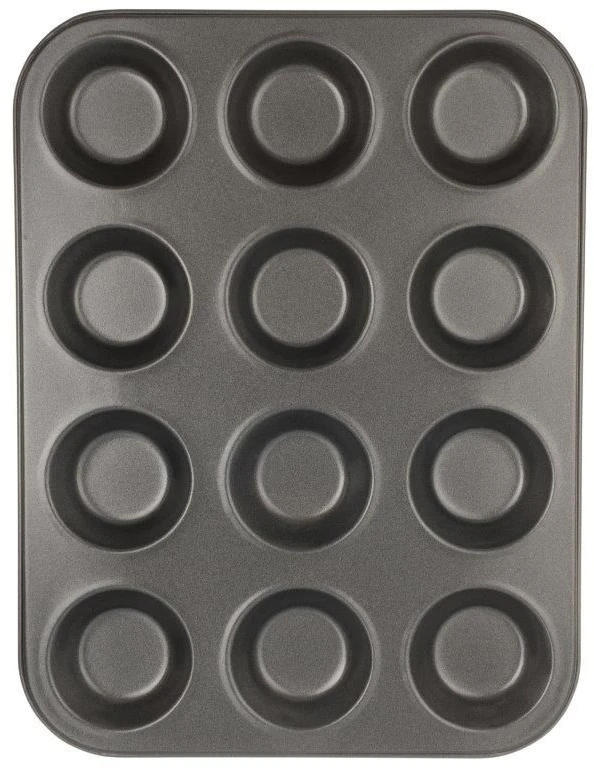 Luxe 12 Cup Bun Pan 3 Luxe 12 Cup Bun Pan